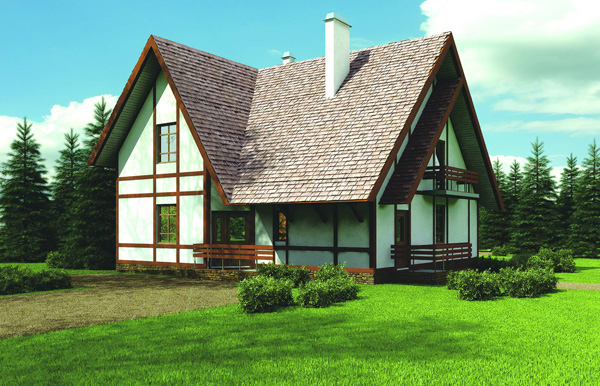 Дом в скандинавском стиле