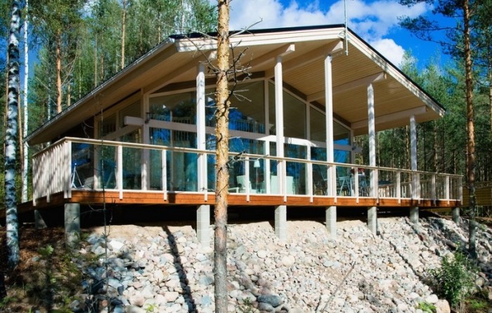 Стеклянный фасад