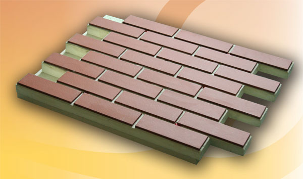 Фасадная панель с утеплителем.