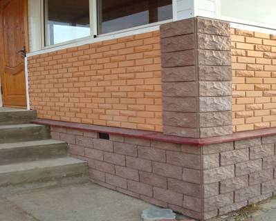 Отделка кирпичом