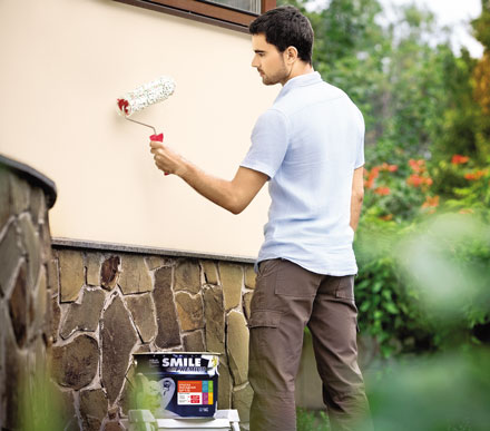 Нанесение краски