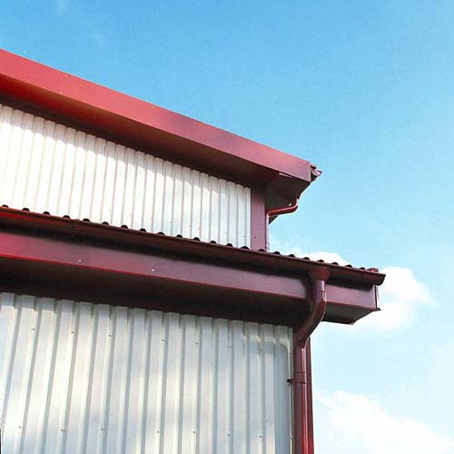 Фасад из профлиста