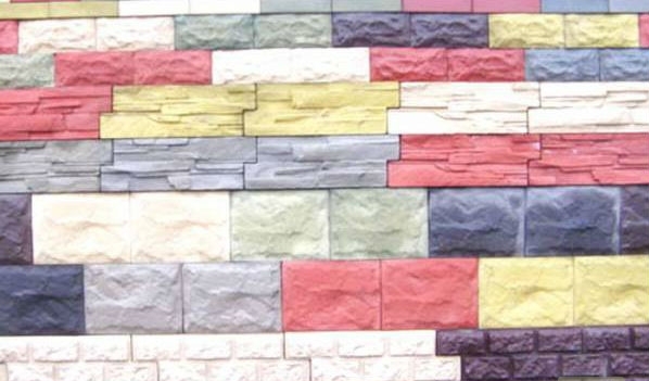 Фактура и цвет плиток для фасада