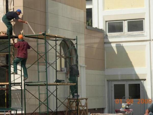 Монтаж керамогранита