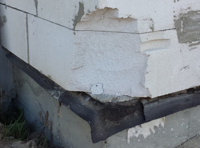 Неправильная отделка