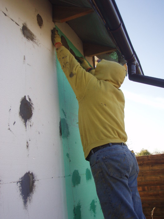 армирование стеклосеткой