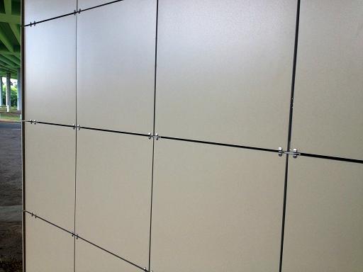 Отделка фасада керамогранитом