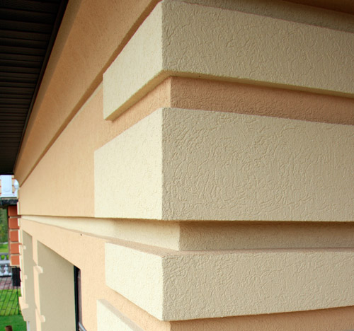 Короед на фасаде