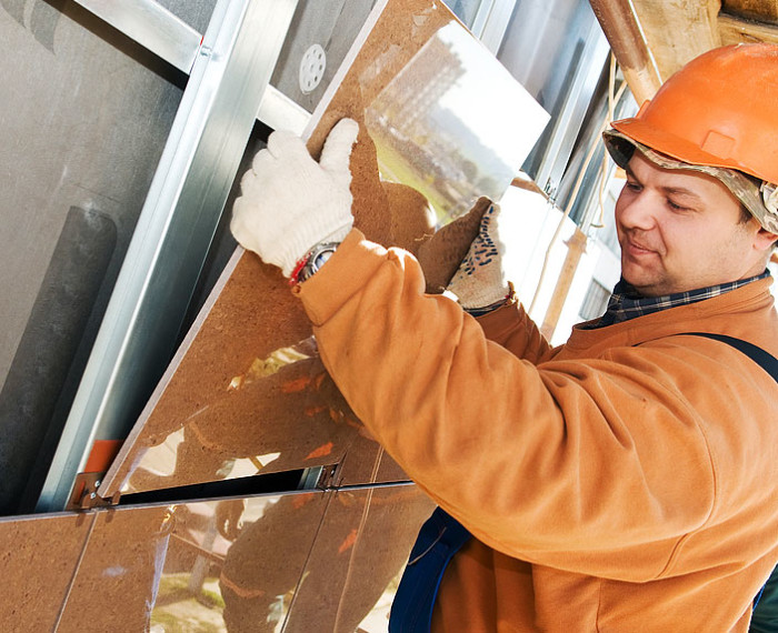 финишное покрыте монтаж