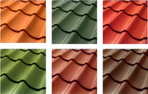 Цвета кровли