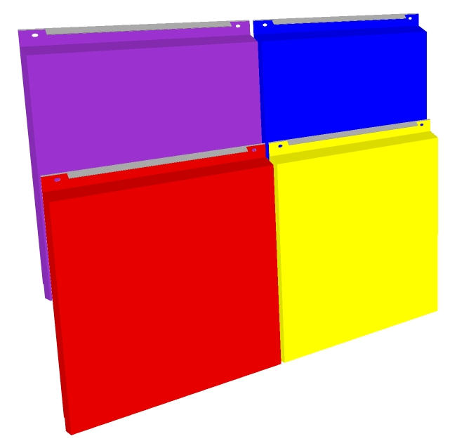 кассеты для облицовки фасадов