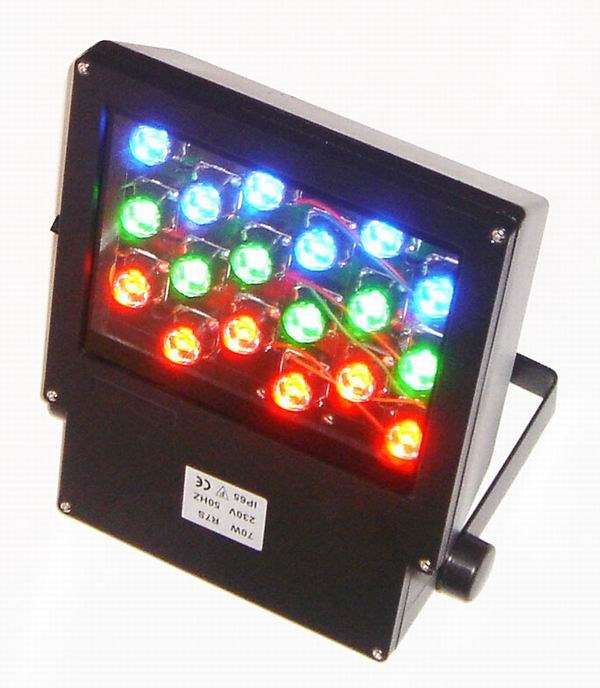 Светодиодный прожектор для фасада