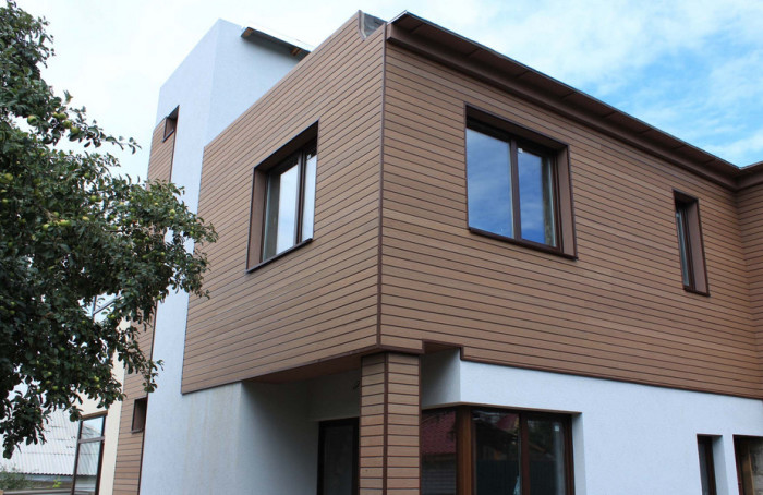 Обшивка фасада