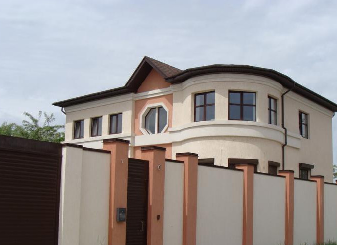 Отделка дома и забора