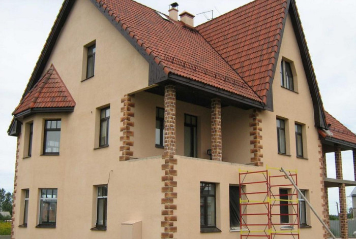 Вариант отделки фасада