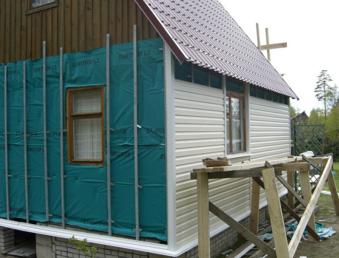 Установка сайдинга