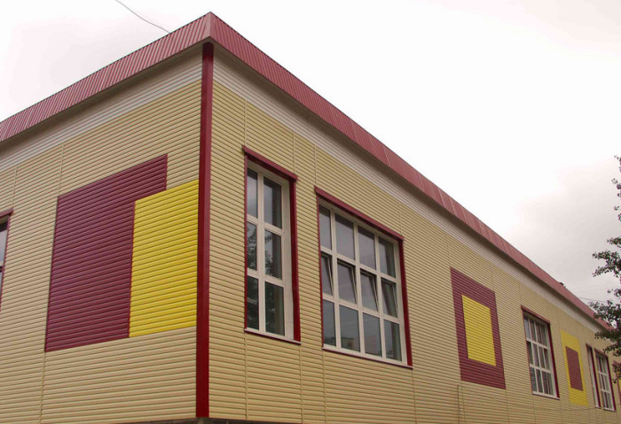 Облицовка здания