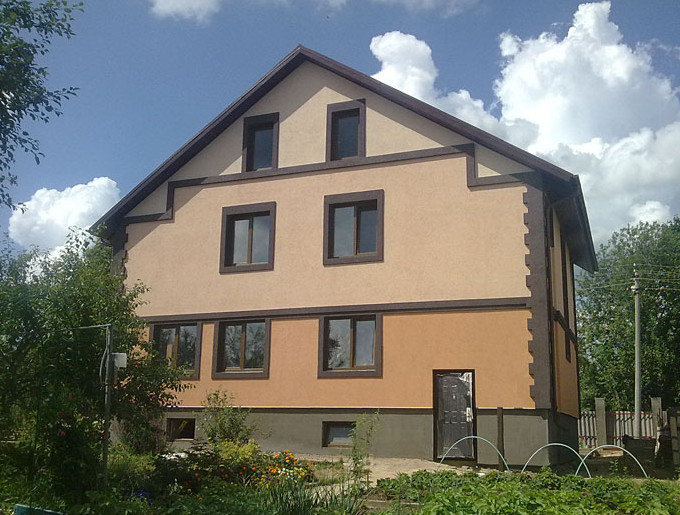 Отделка загородного дома