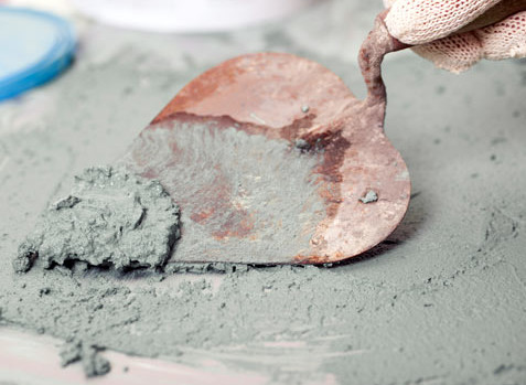 Нанесение штукатурки