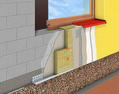 Утепление фасада