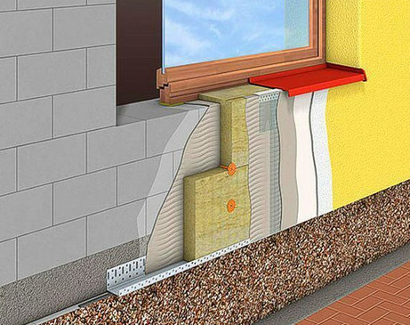 Утепление фасада