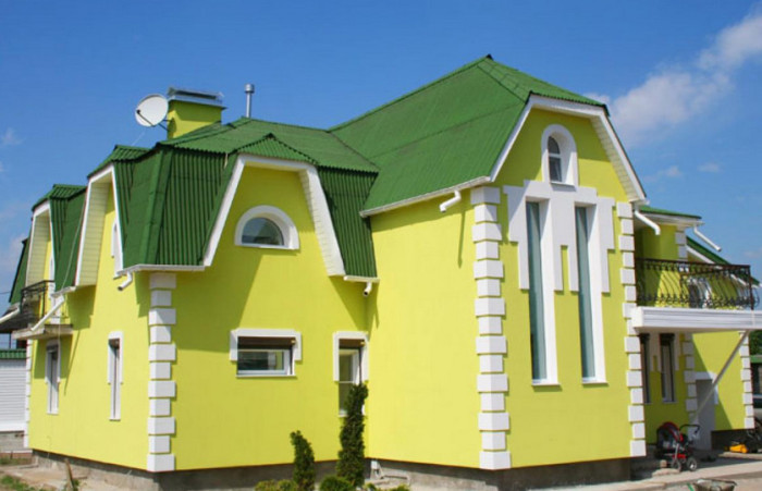 Вариант отделки фасада