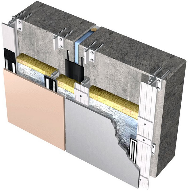 Вентилируемый фасад