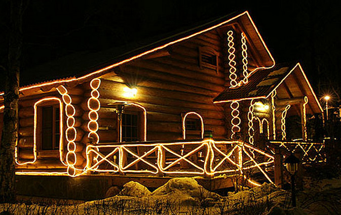 Подсветка контурным способом