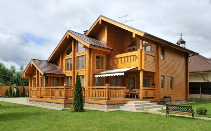 Дом из бруса