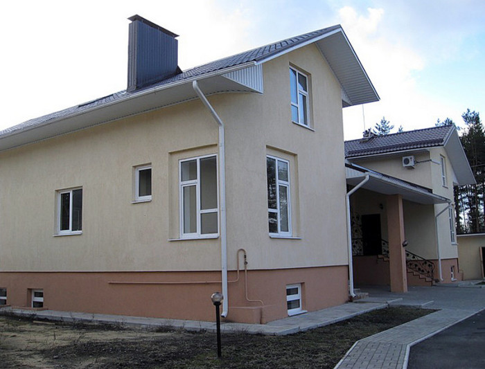 Отделка штукатуркой