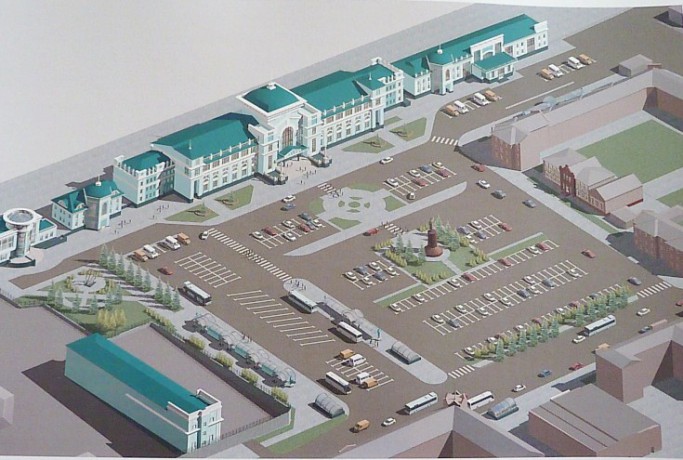 вокзал омска