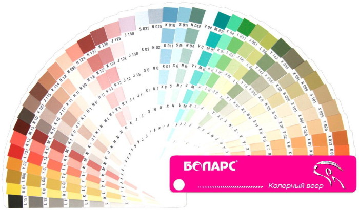 Цвета краски