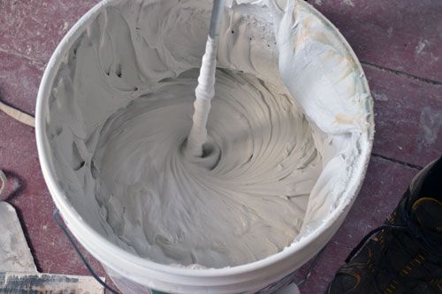 Разведение штукатурки