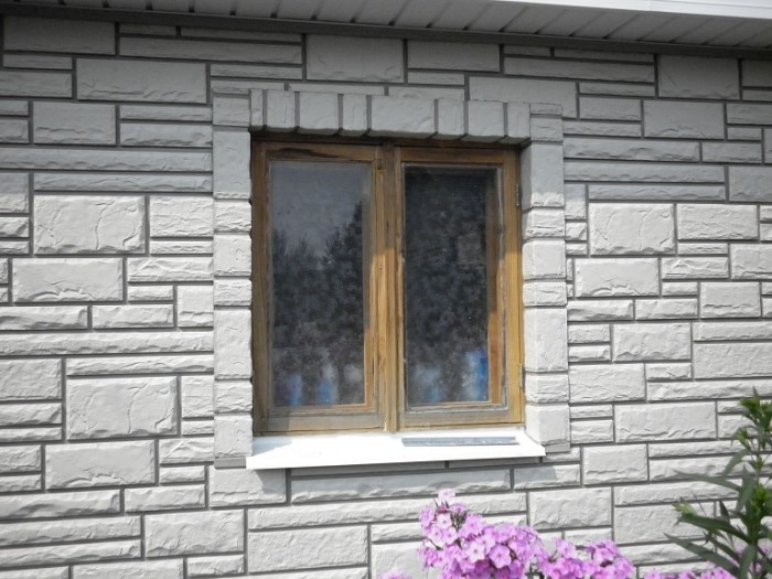 Фасад под камень