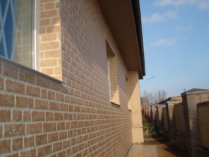 Дом обшитый панелями