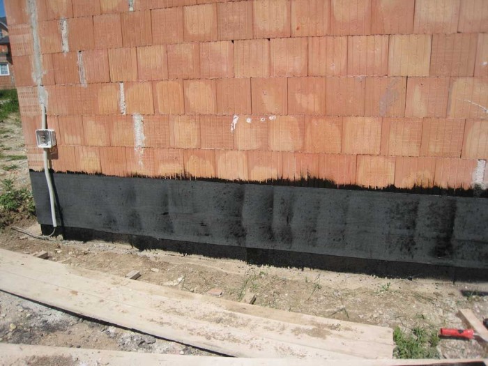 Гидроизоляции цоколя