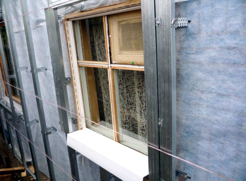 Каркас под сайдинг