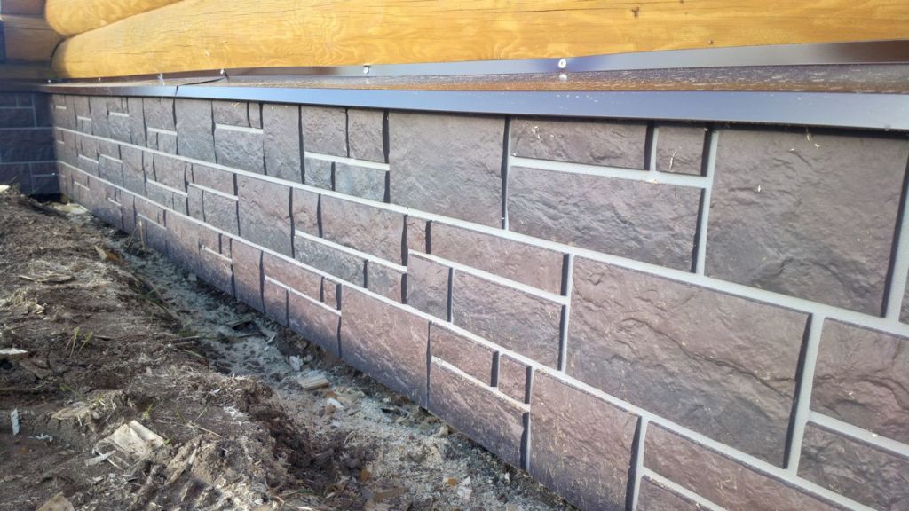 Монтаж сайдинга на цоколе