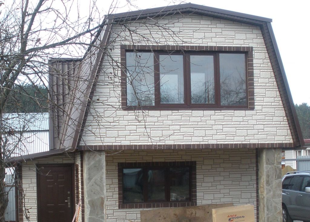 Сайдинг под кирпич