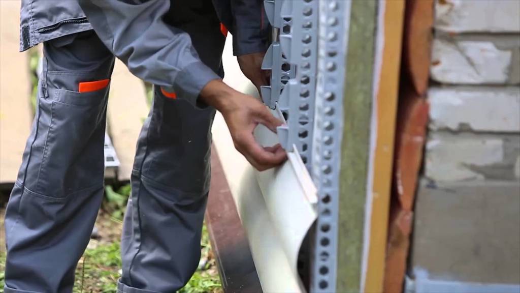 Крепление сайдинга