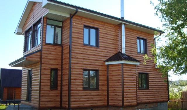 Сайдинг под дерево