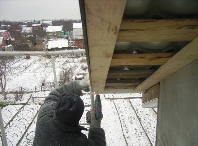 Устройство обрешетки