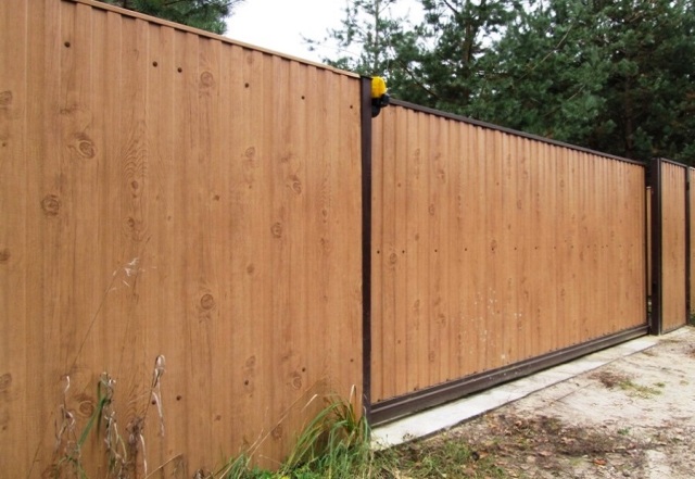 Сайдинг для забора