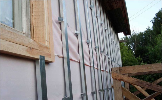 Каркас под сайдинг