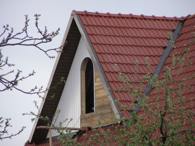 Обшивка фронтона