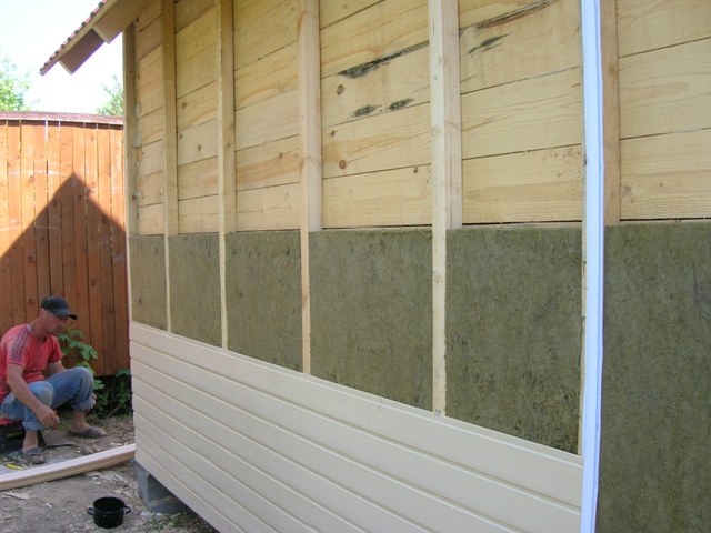 Укладка утеплителя